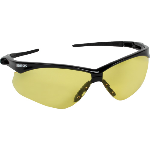 KleenGuard Nemesis Safety Glasses, Amber Lens, ANSI Z87+/Meets/Exceeds CSA Z94.3 GTA Hardware Inc
