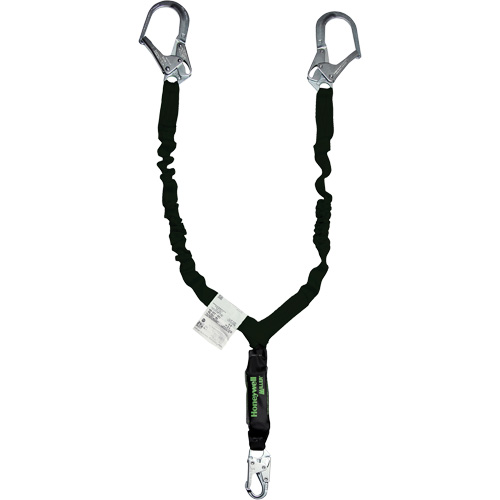 Miller&reg; Arc-Rated Shock-Absorbing Lanyard, 6', Locking Snap Hook Center, Locking Snap Hook Leg Ends, Kevlar&reg; GTA Hardware Inc
