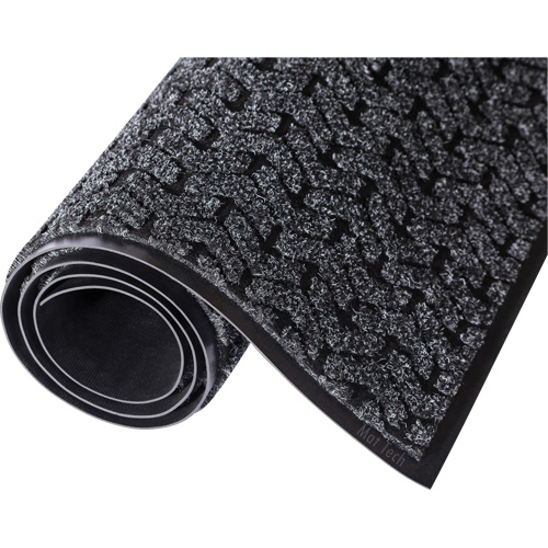 Tapis d'accueil Performance Tire-Track, Essuie-pieds/grattoir, 4' x 8' x 3/8", Charbon GTA Hardware Inc