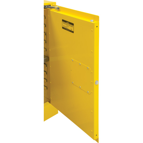 Flammable Storage Cabinet, 22 gal., 2 Door, 35" W x 35" H x 22" D GTA Hardware Inc
