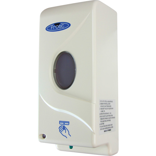 Soap & Sanitizer Dispenser, Touchless, 1000 ml Capacity, Bulk Format GTA Hardware Inc