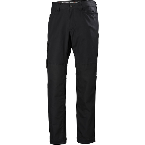 Oxford Service Pants, Poly-Cotton, Black, Size 30, 32 Inseam GTA Hardware Inc