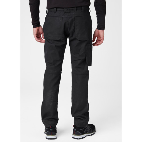 Oxford Service Pants, Poly-Cotton, Black, Size 30, 32 Inseam GTA Hardware Inc