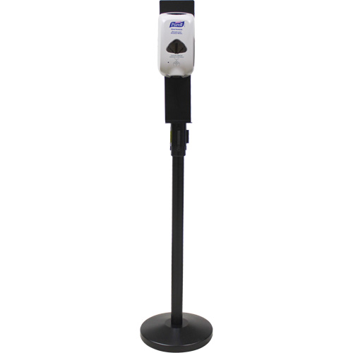 Dispenser Holder for Crowd Control Post, Black GTA Hardware Inc