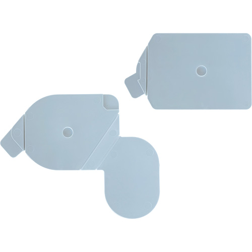 Supports de rechange pour &eacute;lectrodes de formation RCR Uni-Padz, Zoll AED 3 Pour, Non m&eacute;dical GTA Hardware Inc