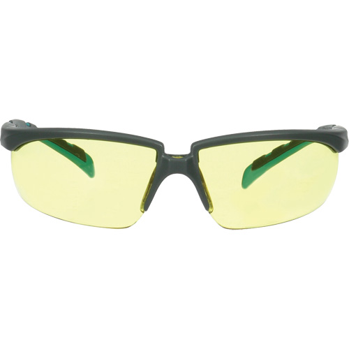 Solus 2000 Series Safety Glasses, Amber Lens, Anti-Fog/Anti-Scratch, ANSI Z87+ GTA Hardware Inc