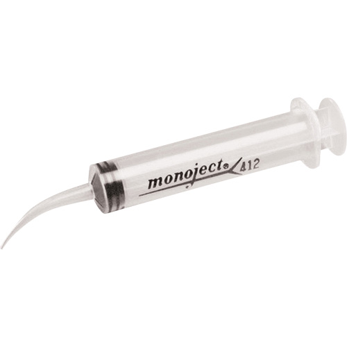 Seringues &agrave; irrigation Monoject 412 &agrave; pointe incurv&eacute;e, 12 cc GTA Hardware Inc