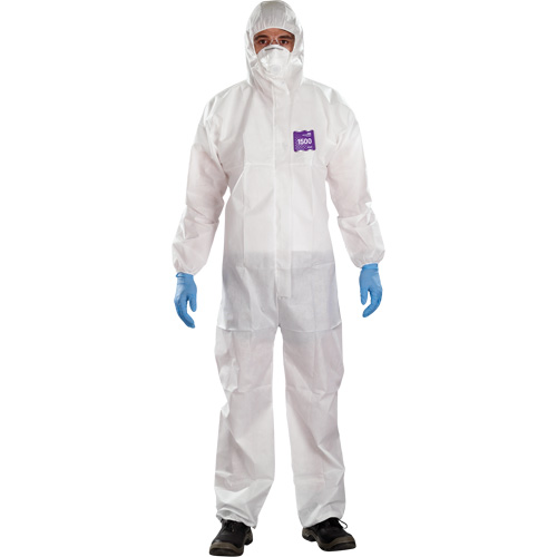 Combinaisons avec col Alphatec Microchem, Grand, Blanc, SMS GTA Hardware Inc