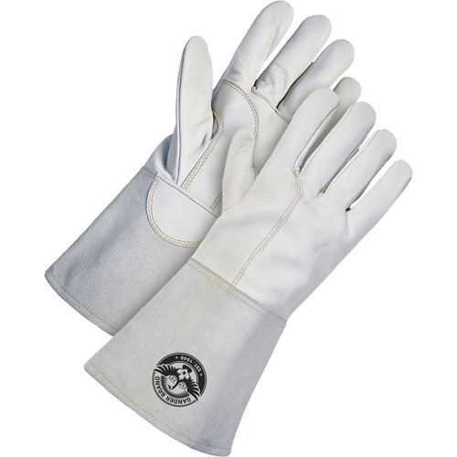 TIG Welder's Gloves, Split Goatskin, Size Large GTA Hardware Inc