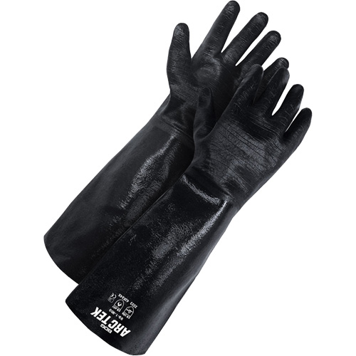 Gant enduit Arc Tek, Taille 10, 9" lo, N&eacute;opr&egrave;ne, Doublure en Jersey GTA Hardware Inc