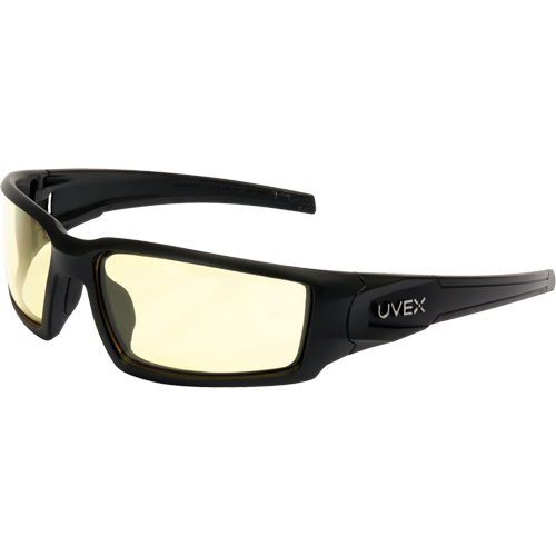 Lunettes de s&eacute;curit&eacute; Uvex HydroShield Hypershock, Lentille Ambr&eacute;e, Antibu&eacute;e/Anti-&eacute;gratignures, ANSI Z87+/R&eacute;pond ou surpasse la norme CSA Z94.3 GTA Hardware Inc