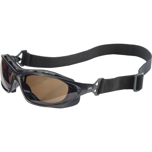 Uvex HydroShield&reg; Seismic&reg; Safety Goggles, SCT-Grey Lens, Anti-Fog/Anti-Scratch, Closed Vent GTA Hardware Inc
