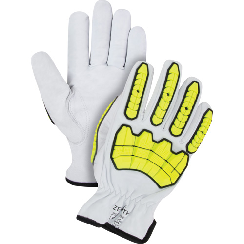 Gants r&eacute;sistants aux coupures et aux chocs, T-Grand, Paume en Ch&egrave;vre, Poignet Conducteur GTA Hardware Inc