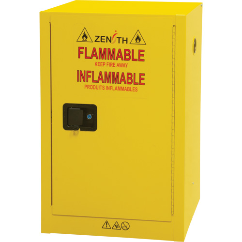Armoire de rangement pour a&eacute;rosols inflammables, 12 gal., 1 Porte(s), 23" La x 35" h x 18" p GTA Hardware Inc