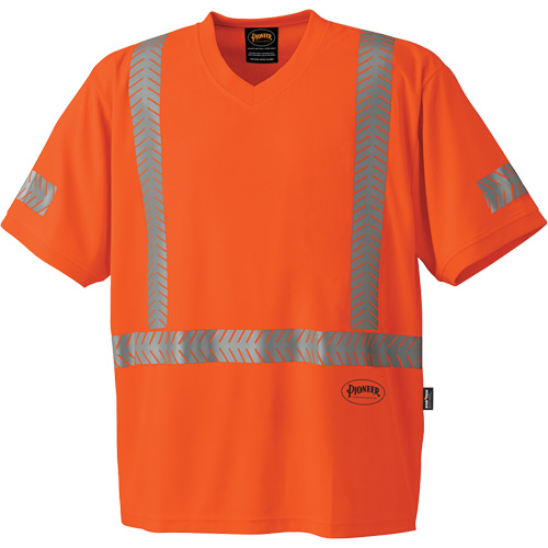 6900 T-shirt de protection contre les rayons UV CoolPass, 3T-Grand, Orange haute visibilit&eacute; GTA Hardware Inc
