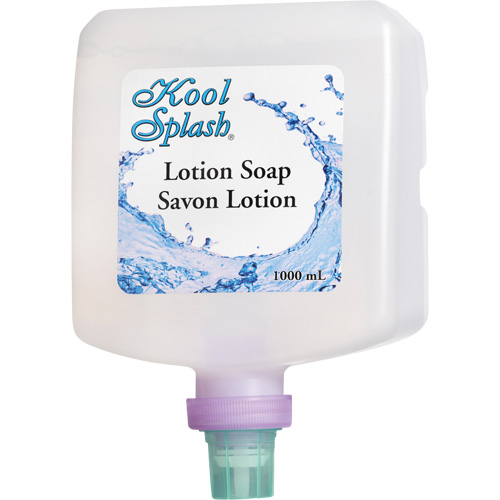 Kool Splash&reg; Clearly Lotion Soap, Cream, 1000 ml, Unscented GTA Hardware Inc