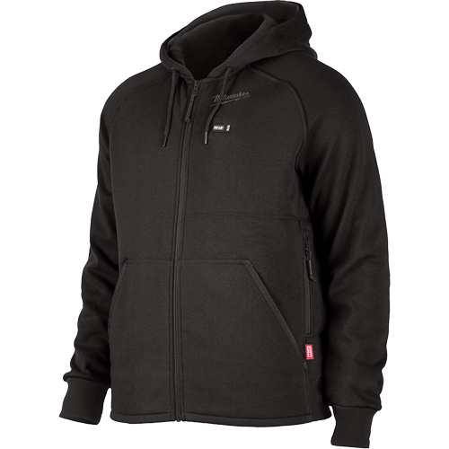 M12 Heated Hoodie, Men's, Large, Black, Polyester GTA Hardware Inc