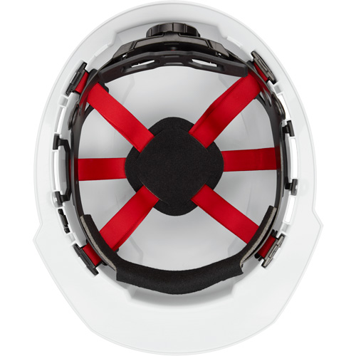 Front Brim Hardhat, Meets CSA Type 1, Ratchet Suspension, Non-Vented GTA Hardware Inc