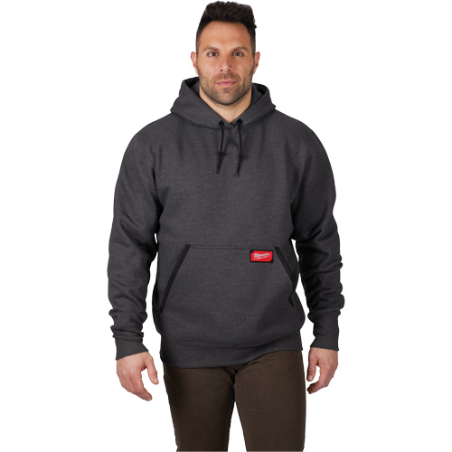 Chandail &agrave; capuchon lourd, Hommes, Petit, Gris GTA Hardware Inc