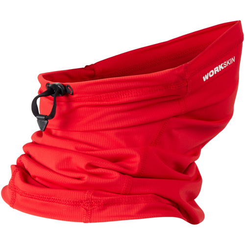 Workskin Neck Gaiter, Red, Polyester GTA Hardware Inc