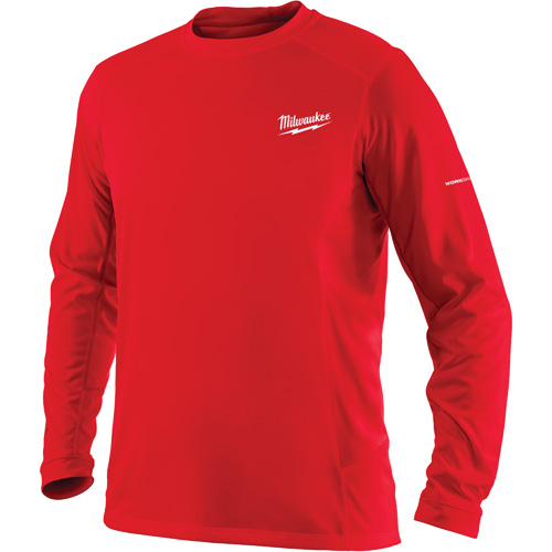 Workskin Long Sleeve Shirt, Men's, Small, Red GTA Hardware Inc