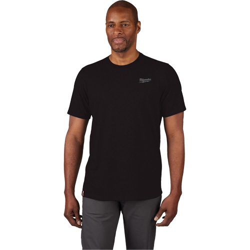 Hybrid Work Tee Shirt, Men's, Small, Black GTA Hardware Inc