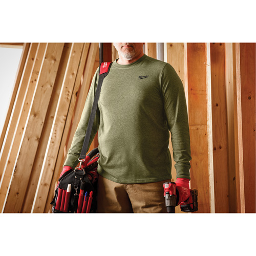 T-shirt de travail hybride, Hommes, Petit, Vert GTA Hardware Inc