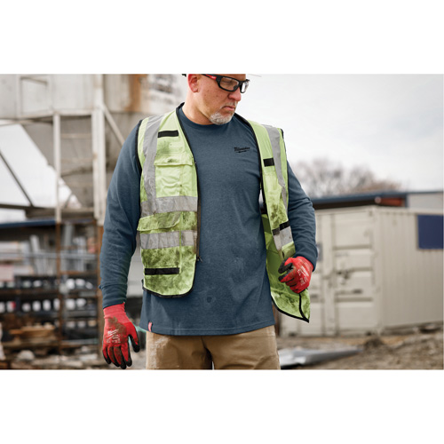 Hybrid Work Tee Shirt, Men's, Small, Blue GTA Hardware Inc