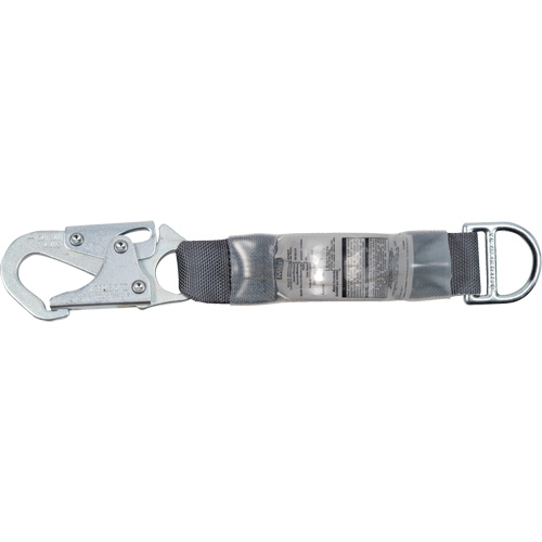 V-Series Standard Energy Absorbing Lanyard, Snap Hook Center, Snap Hook Leg Ends, Polyester GTA Hardware Inc
