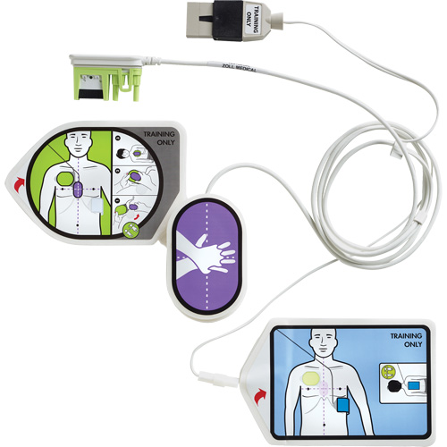Trousse de formation et d&eacute;monstration RCR Uni-Padz, Zoll AED 3 Pour, Non m&eacute;dical GTA Hardware Inc