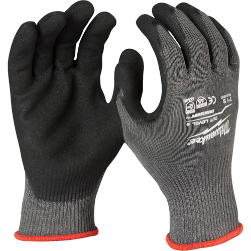 Cut-Resistant Gloves, Size Medium, Nitrile Coated, ANSI/ISEA 105 Level 5 GTA Hardware Inc