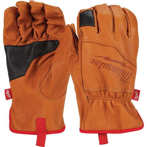 Leather Gloves, Small, Grain Goatskin Palm GTA Hardware Inc