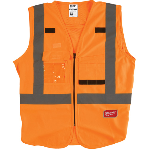 Veste de s&eacute;curit&eacute;, Orange haute visibilit&eacute;, 4T-Grand/5T-Grand GTA Hardware Inc