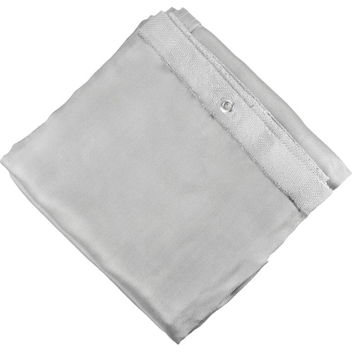 Couverture en fibre de verre en tissu de silice, 6' la x 6' lo, R&eacute;sistance &agrave; la temp. 1800 °F GTA Hardware Inc