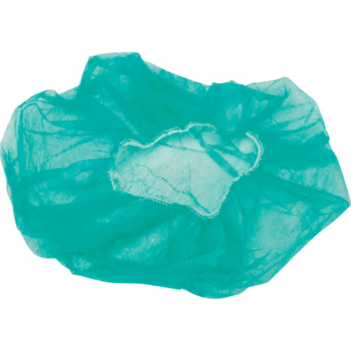 Bonnets bouffants, Polypropyl&egrave;ne, 24", Vert GTA Hardware Inc