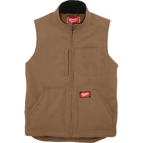 Heavy-Duty Sherpa-Lined Vest, Men's, Small, Brown GTA Hardware Inc