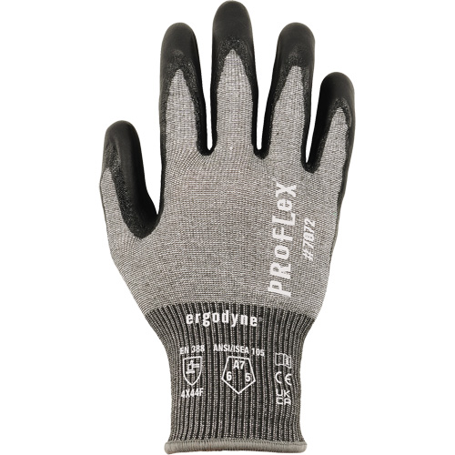 Gants r&eacute;sistant &agrave; la coupe Proflex 7072, Taille Petit, Calibre 18, Rev&ecirc;tement Nitrile, Enveloppe en PEHP/Tungst&egrave;ne, ASTM ANSI niveau A7/EN 388 niveau F GTA Hardware Inc