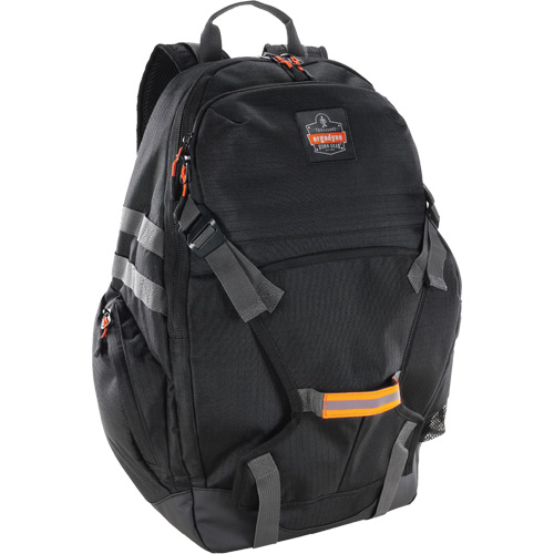 Sac &agrave; dos de travail pour le chantier Arsenal 5188 avec rangement pour casque de s&eacute;curit&eacute;, 15" lo x 7" la, Noir, Nylon/Polyester GTA Hardware Inc