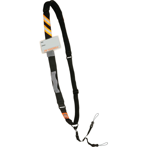 Longe &eacute;lingue &agrave; scanneur de code barres coussin&eacute;e Squids 3137 pour ordinateurs portables, Longueur fixe, Boucle GTA Hardware Inc