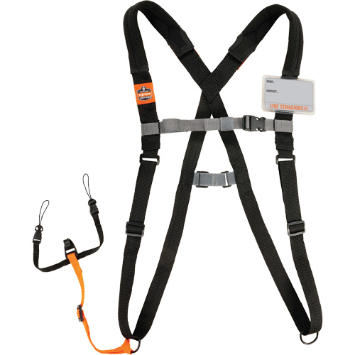 Squids 3138 Padded Barcode Scanner Harness & Lanyard for Mobile Computers, Fixed Length, Loop GTA Hardware Inc