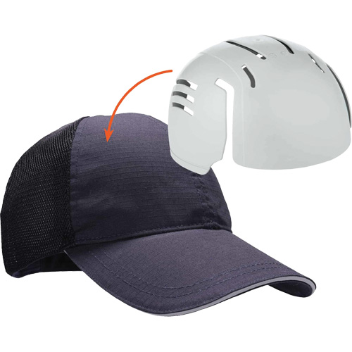 Casquette de baseball standard Skullerz 8946 avec encart, Bleu marin GTA Hardware Inc