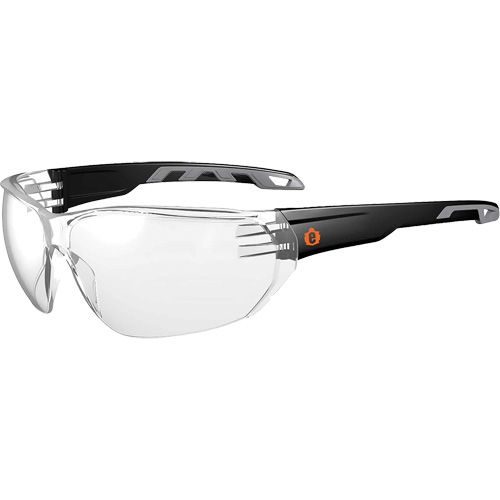 Skullerz VALI Frameless Safety Glasses, Clear Lens, Anti-Fog/Anti-Scratch, ANSI Z87+/Meets/Exceeds CSA Z94.3 GTA Hardware Inc
