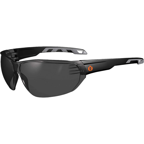Lunettes de s&eacute;curit&eacute; sans monture Skullerz VALI, Lentille Fum&eacute;e, Anti-&eacute;gratignures, ANSI Z87+/R&eacute;pond ou surpasse la norme CSA Z94.3 GTA Hardware Inc