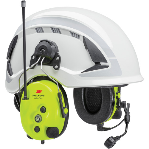 PELTOR LiteCom Plus Headset, Cap Mount Style GTA Hardware Inc