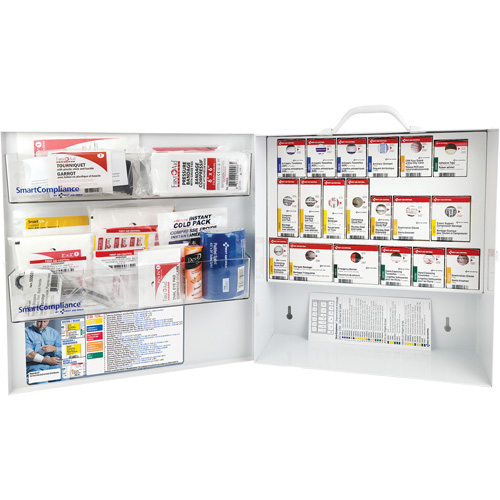 SmartCompliance&reg; First Aid Cabinet, Meets CSA Z1220-17 Type 3 High-Risk Environment, Small (2-25 Workers) GTA Hardware Inc