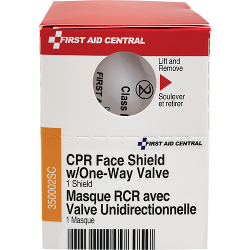 Recharge de visi&egrave;re RCR avec soupape unidirectionnelle SmartCompliance, Masque &agrave; usage unique, Classe 2 GTA Hardware Inc