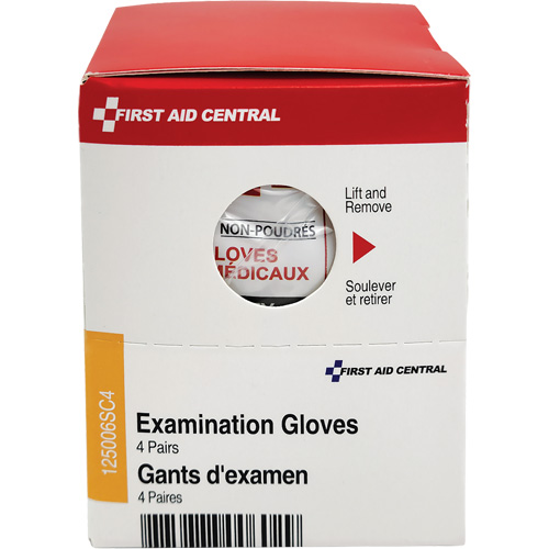 SmartCompliance&reg; Refill Examination Gloves, Vinyl, Powder-Free, Clear, Class 2 GTA Hardware Inc