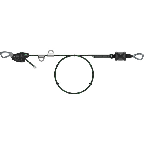 Corde de 100' pour ligne de vie temporaire horizontale, Corde d'alpinisme GTA Hardware Inc