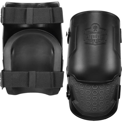 ProFlex 360 Hard Shell Hinged Knee Pads, Buckle Style, Rubber Caps, Foam Pads GTA Hardware Inc
