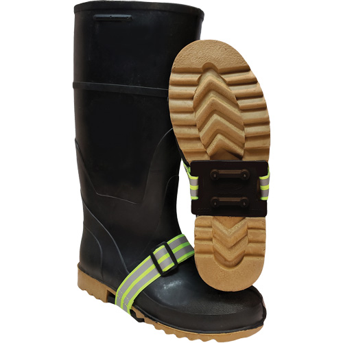 Dispositif de traction &agrave; semelle interm&eacute;diaire avec talon non d&eacute;fini Icetred, Caoutchouc/Carbure de tungst&egrave;ne, Traction Crampon, Taille unique GTA Hardware Inc